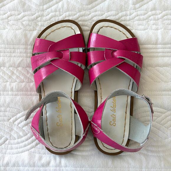 Salt Water Other - Salt Water Sandals Pink Leather Kids Size 1